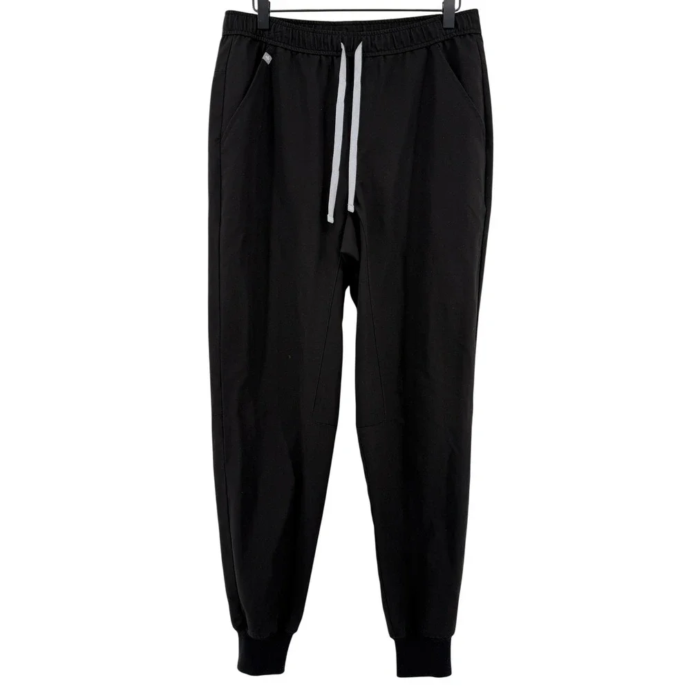 Figs Tansen Jogger Scrub Pant Black Men M MXXSW2004 Pockets Healthcare RN Doctor